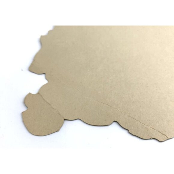 Pumpkin Corn Die Cut Pumpkin Fall Autumn Decor lot of 2 Vintage 13" FLAW - Picture 6 of 6